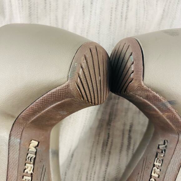 Merrell Evera Rush Aluminum Green Gray Heeled Ankle Chelsea Bootie‎ 9 Y2K - Picture 5 of 9